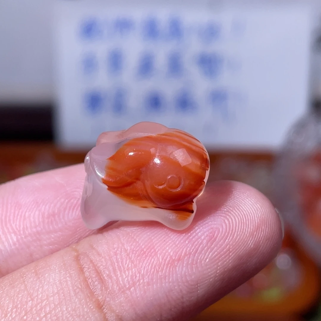 未镶嵌南红玛瑙挂件10995