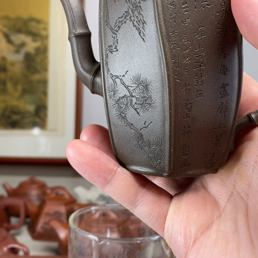 茶壶紫砂原矿泥料传统工艺制作