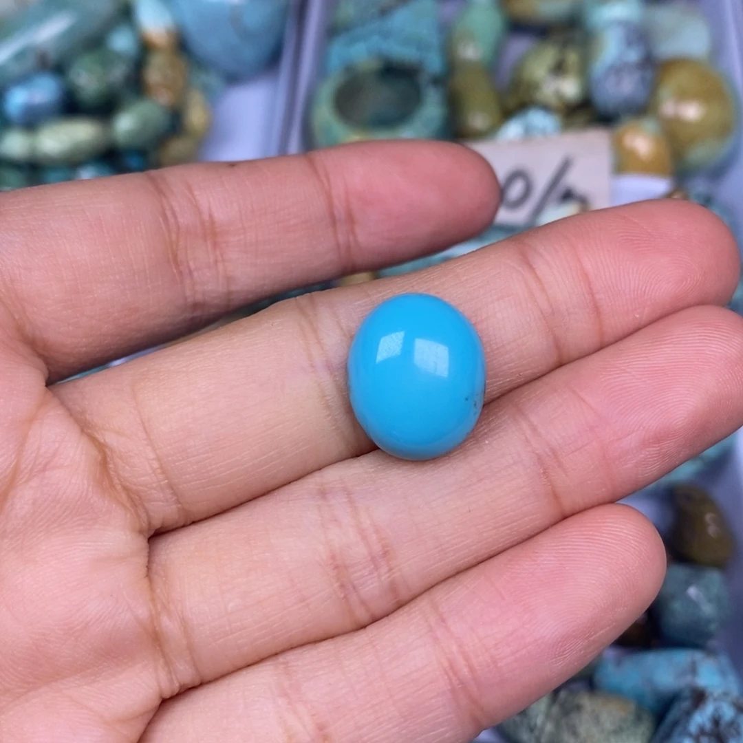 绿松石未镶嵌挂件