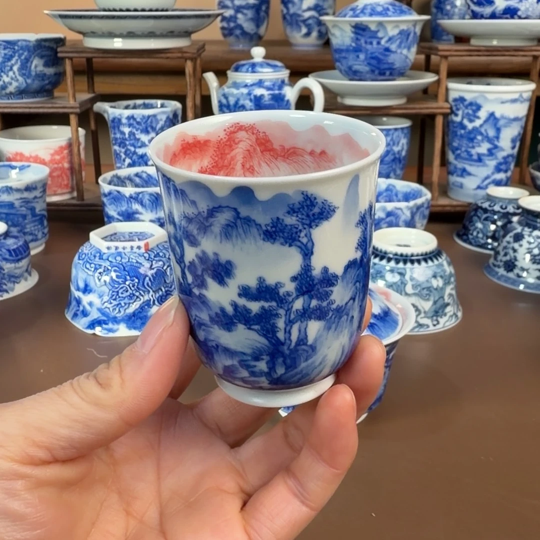 景德镇陶瓷手工手绘