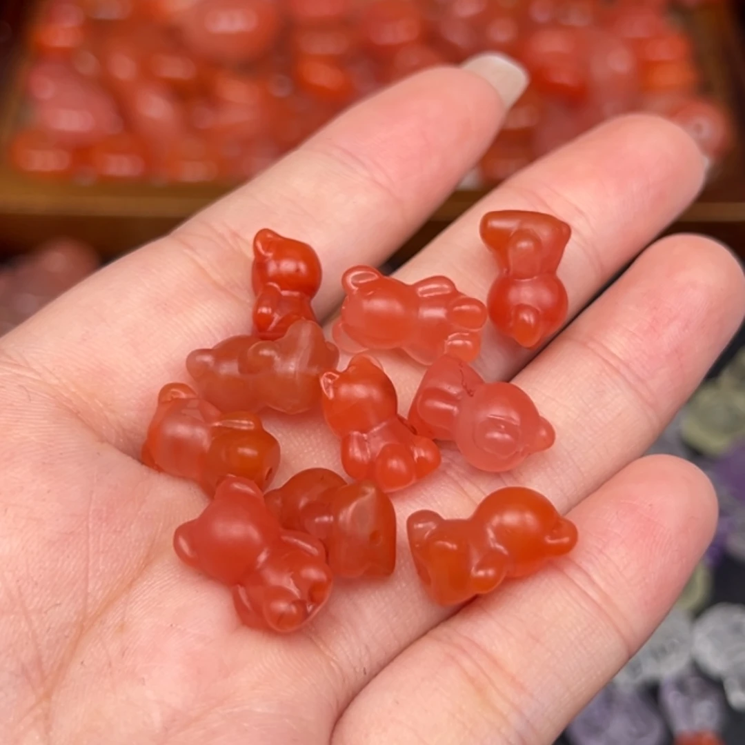 南红玛瑙未镶嵌吊坠(不含链)