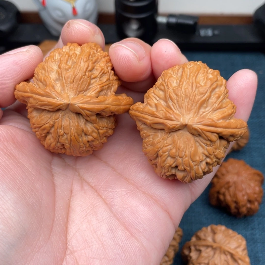 把件文玩核桃全品大克重球白44克重50
