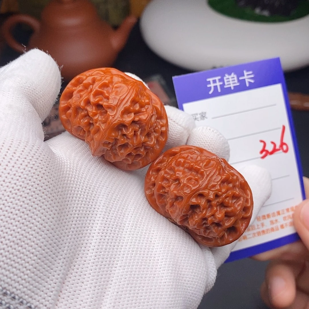 文玩核桃把件43宫灯326