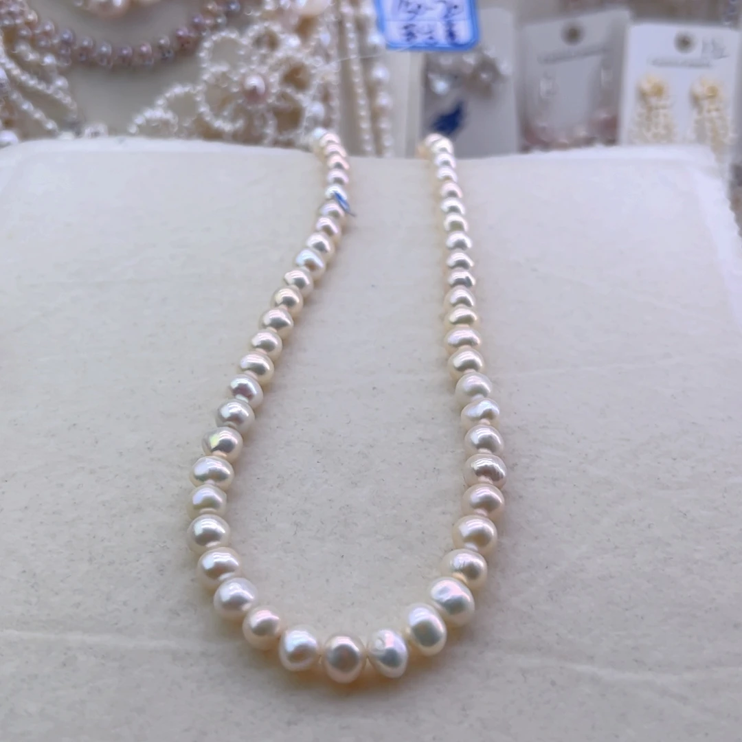 数***苦淡水珍珠未镶嵌耳环