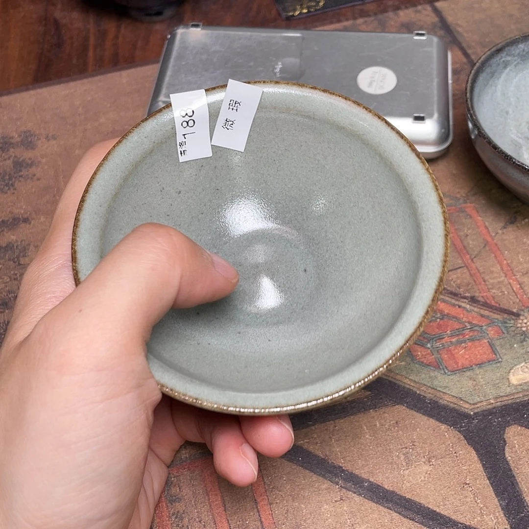****)茶盏188 福临号建盏柴烧薄胎微瑕