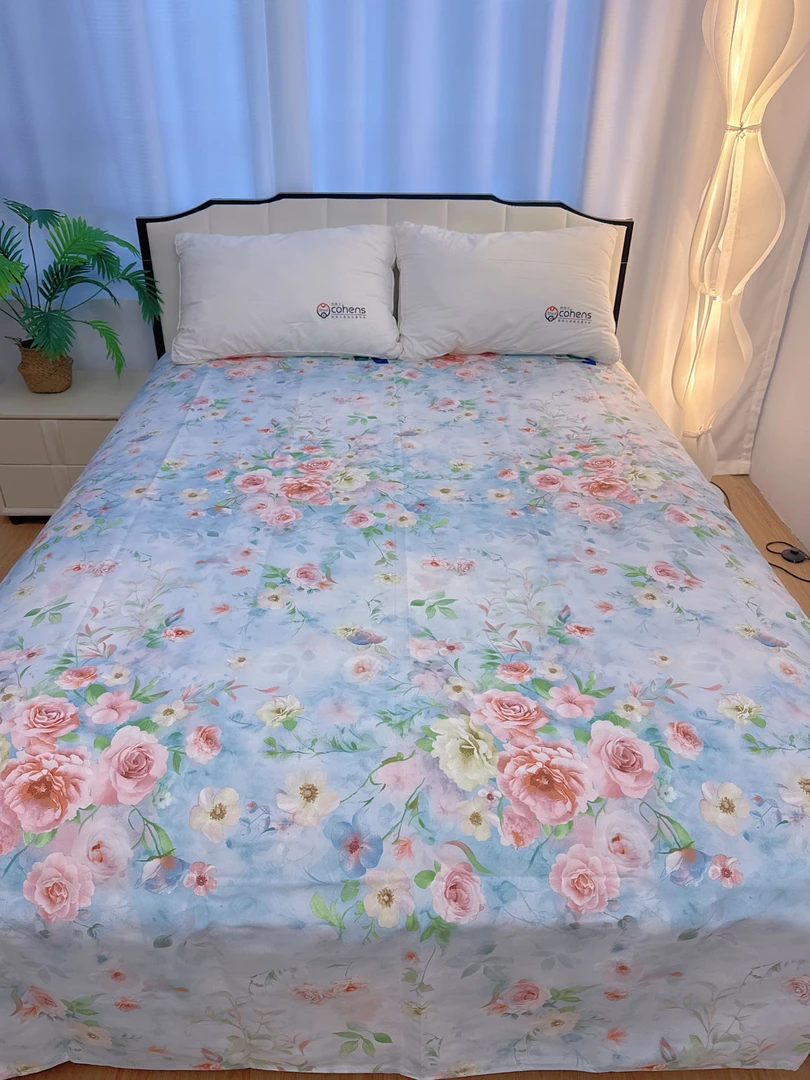 山东老粗布2米*2.5米床单加厚加密贴身透气【花颜】