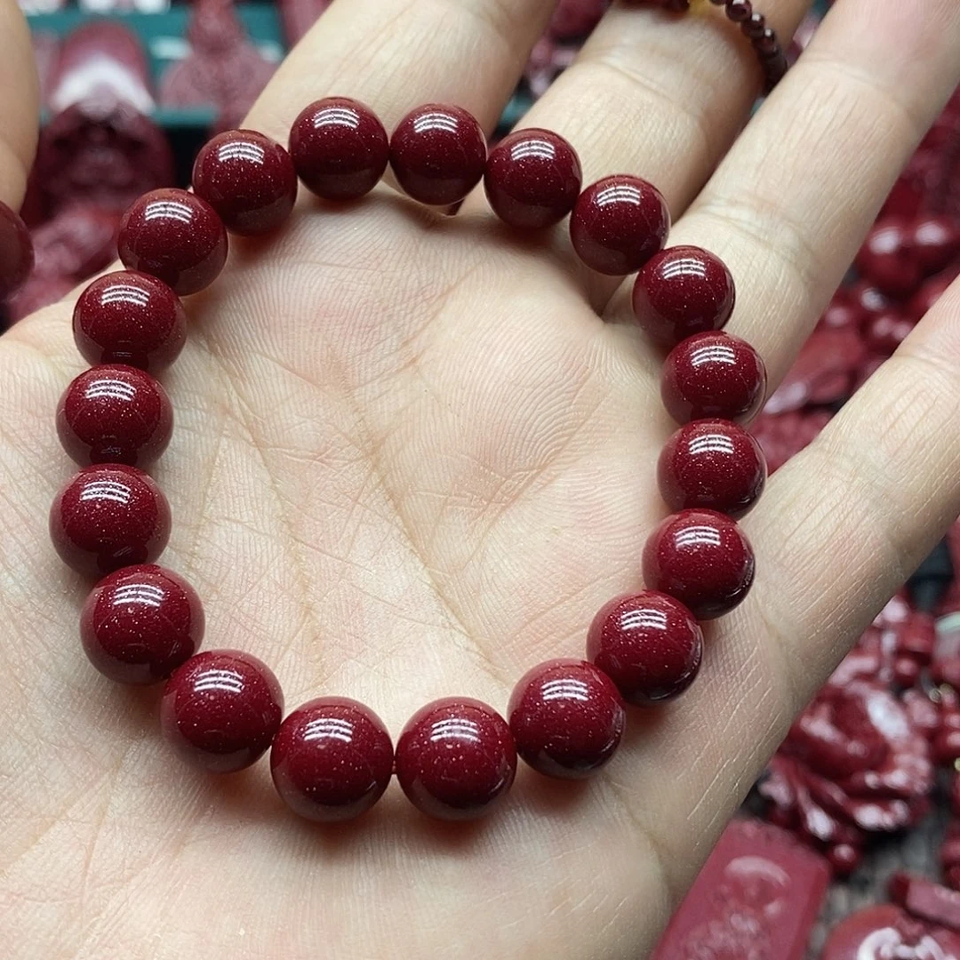 天然辰砂朱砂手串