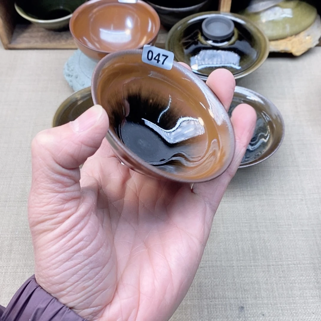 茶盏建盏主人杯漂亮047