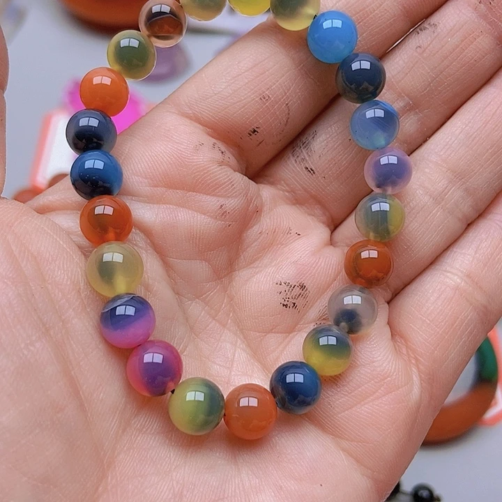 【闪购商品】玛瑙/玉髓珠宝半成品未镶嵌夏**情