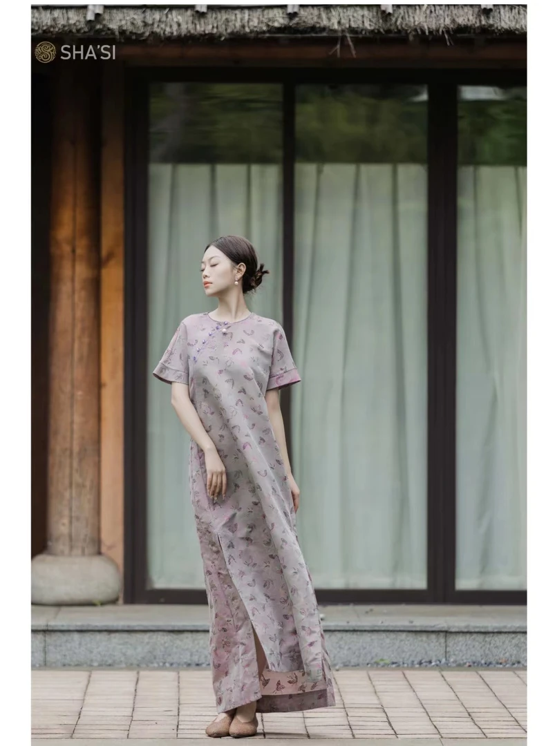 四经三经绞萝专拍100桑蚕丝面料不支持7天无理由退换（介意慎拍）