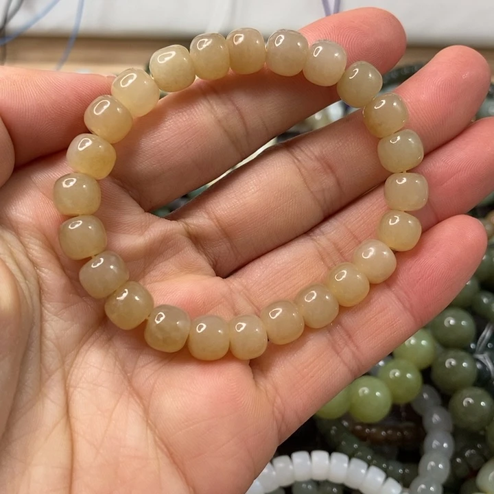 和田玉手串未镶嵌