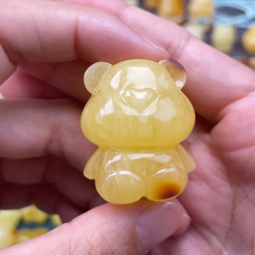 裸石琥珀未镶嵌蜜蜡