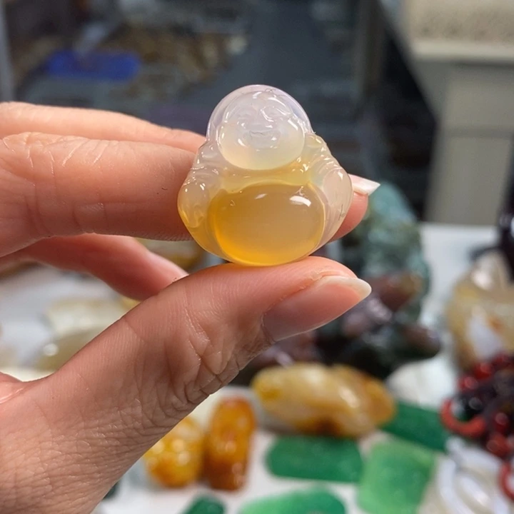 玛瑙/玉髓吊坠(不含链)未镶嵌