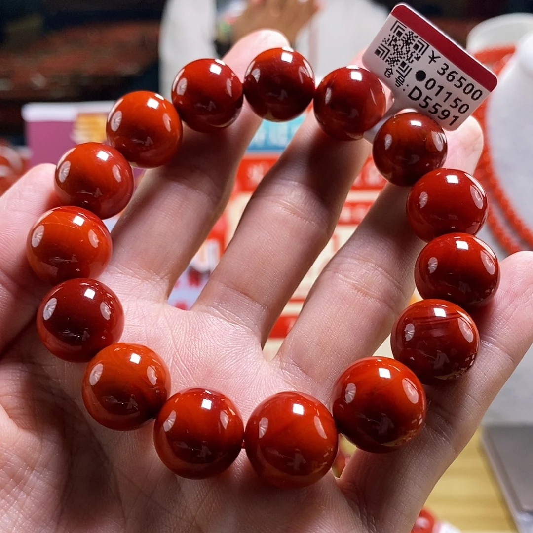 未镶嵌瓦西典藏   15mm   多样性发一南红玛瑙