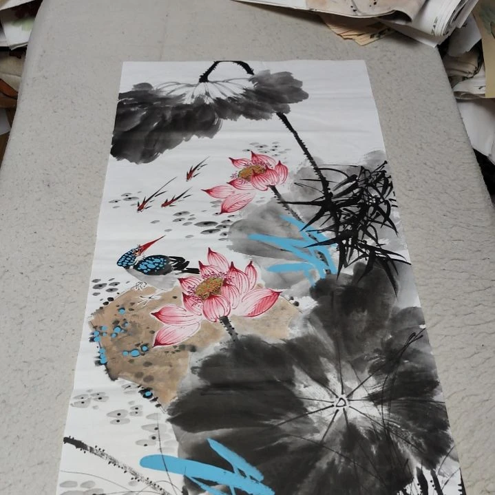 涌***.国画国画花鸟花鸟花鸟