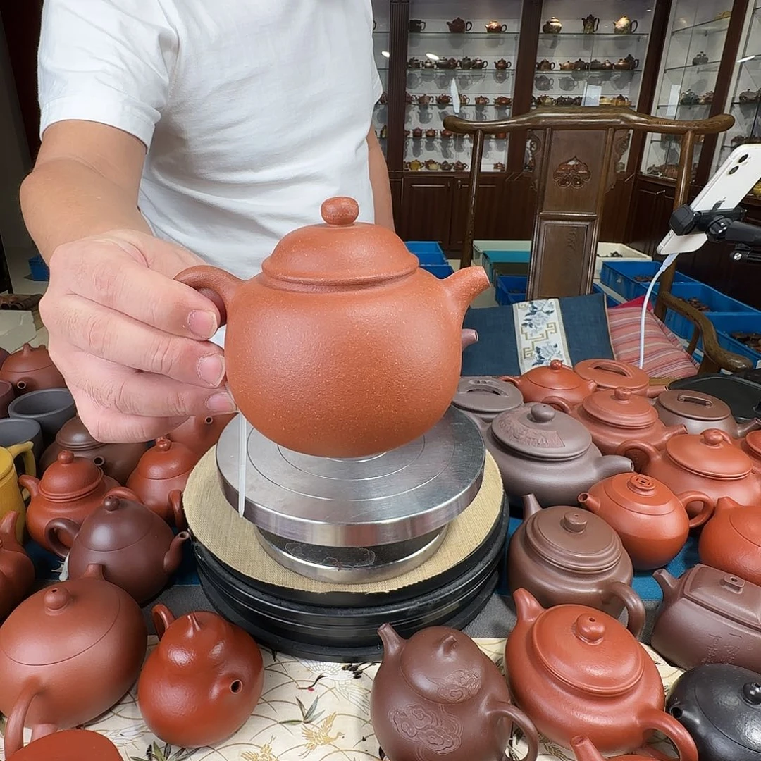 茶壶紫砂匏尊降坡