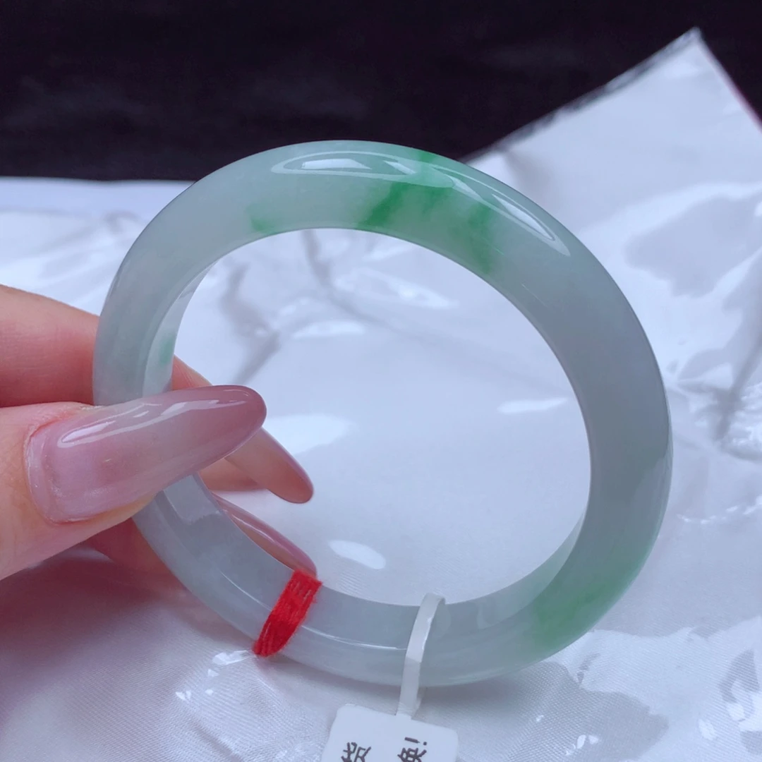 翡翠未镶嵌手镯手镯53