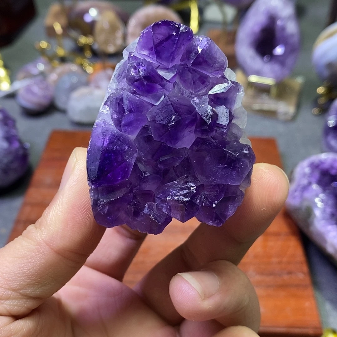 未镶嵌珠宝半成品紫晶