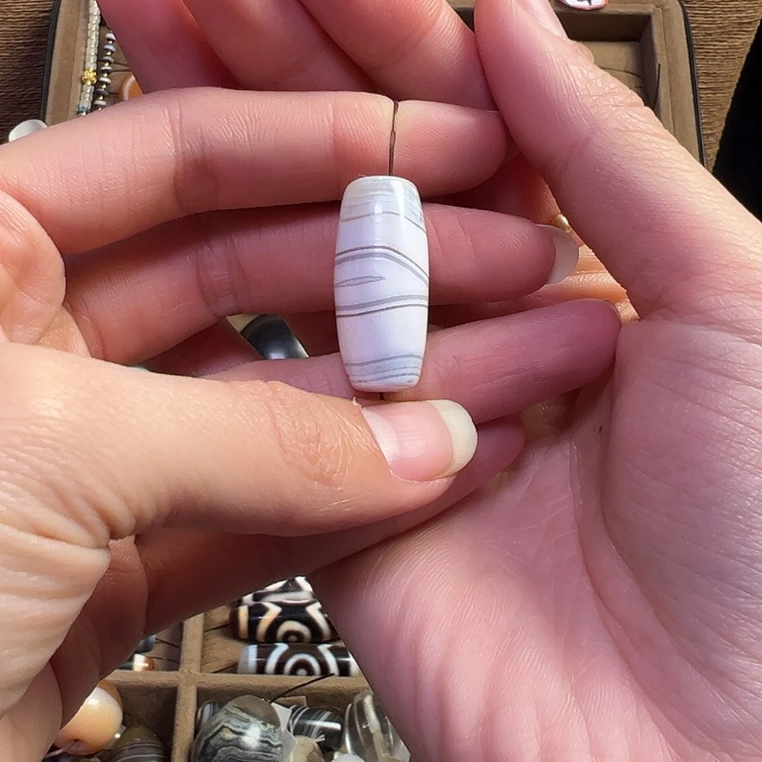 石英石纯铜锁骨链