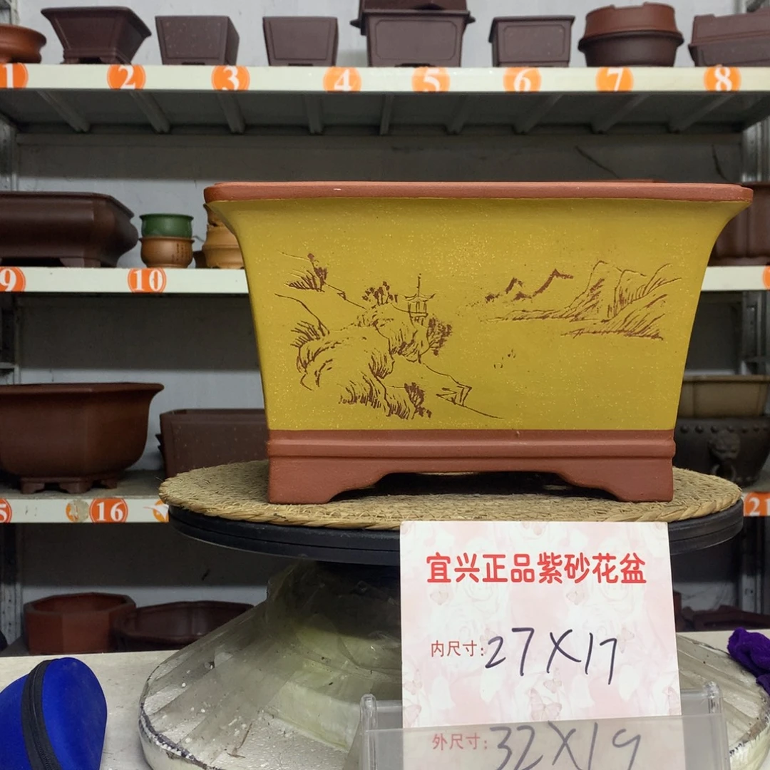 花盆紫砂精品紫砂花盆包邮