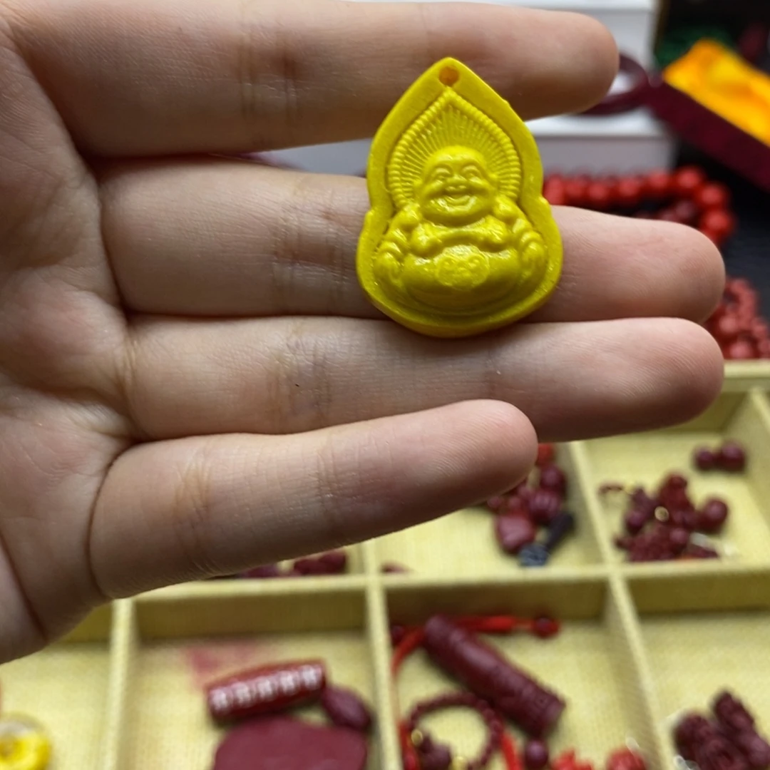 天然辰砂雄黄佛佛