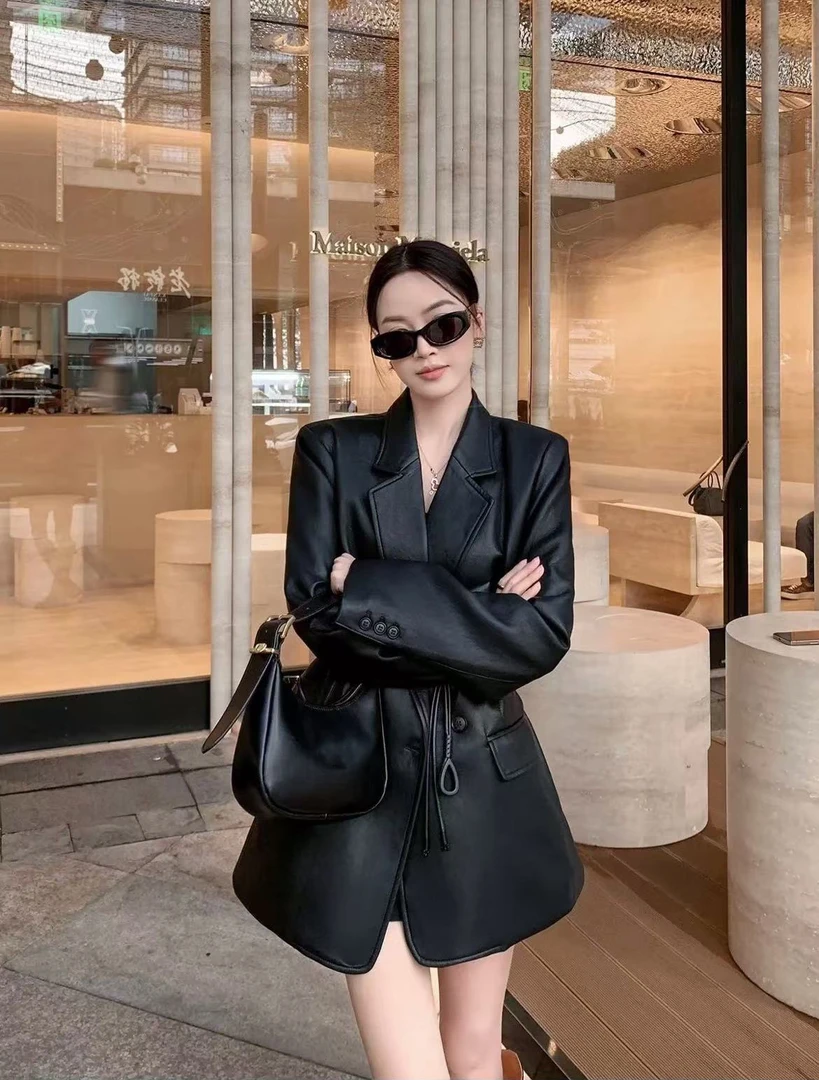 【羽】【813】 水#时尚百搭收腰西装外套