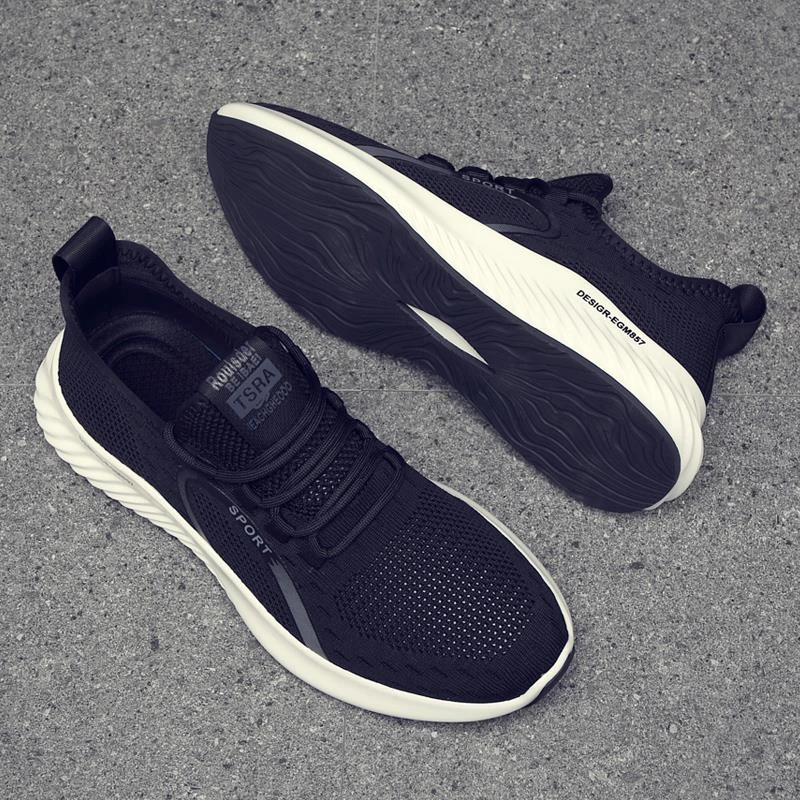 lousie segla/路易圣戈希男鞋夏季透气2025新款潮流网面鞋飞织