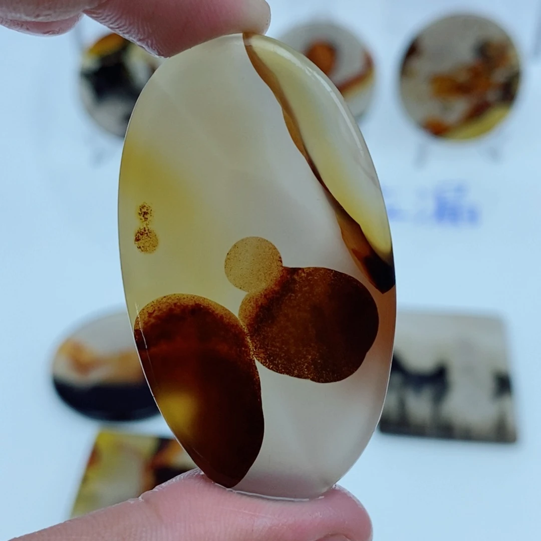 玛瑙/玉髓未镶嵌珠宝半成品