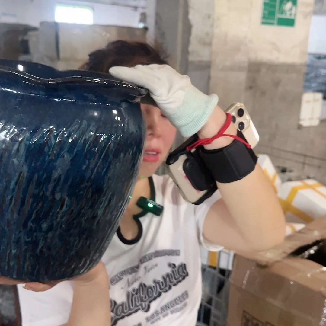 紫砂花盆王嫂花盆0926-177高26口24