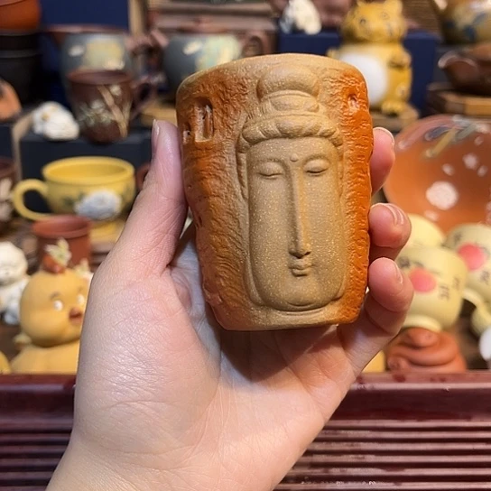 紫砂茶杯紫砂主人杯