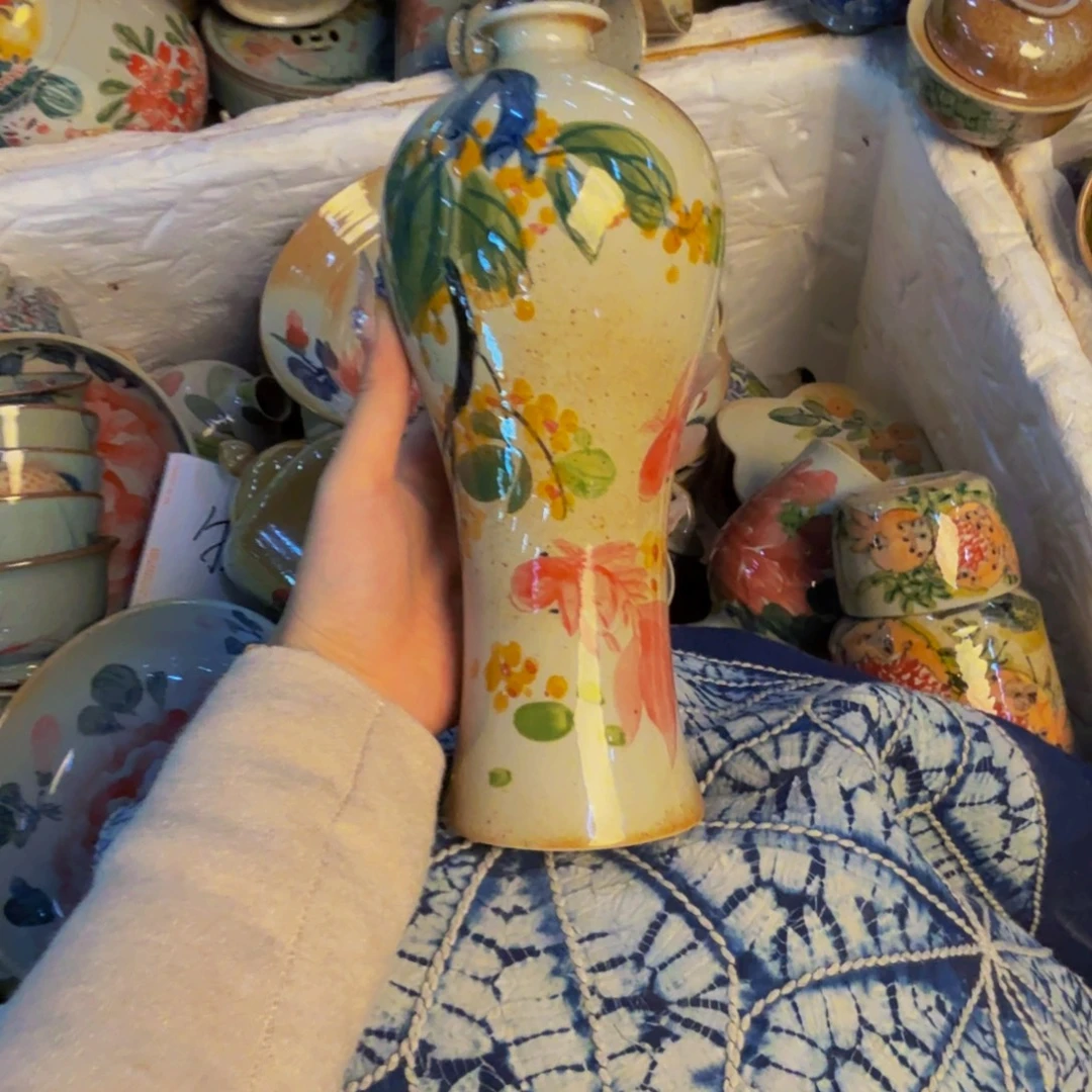 瓷片景德镇陶瓷手工手绘