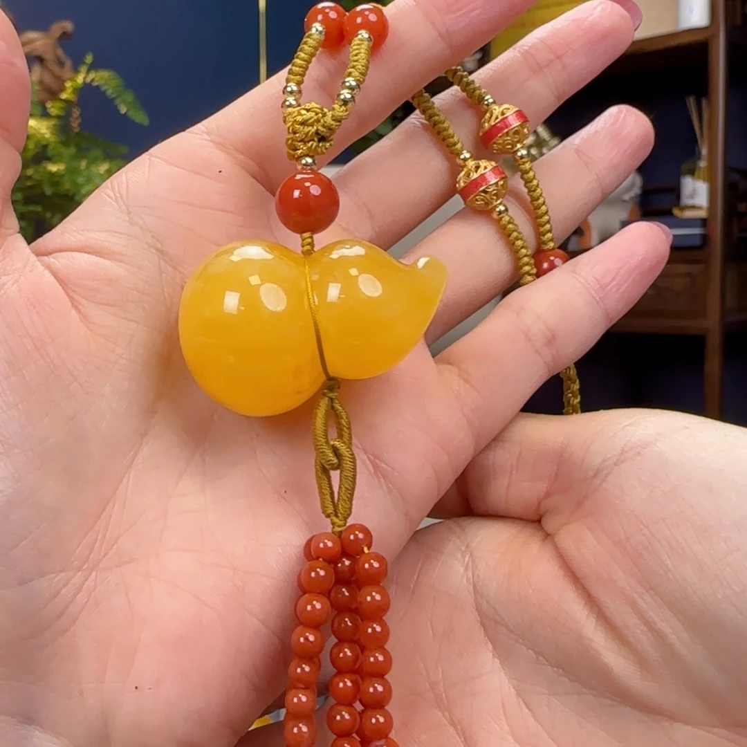 蜜蜡颈饰未镶嵌11111111111