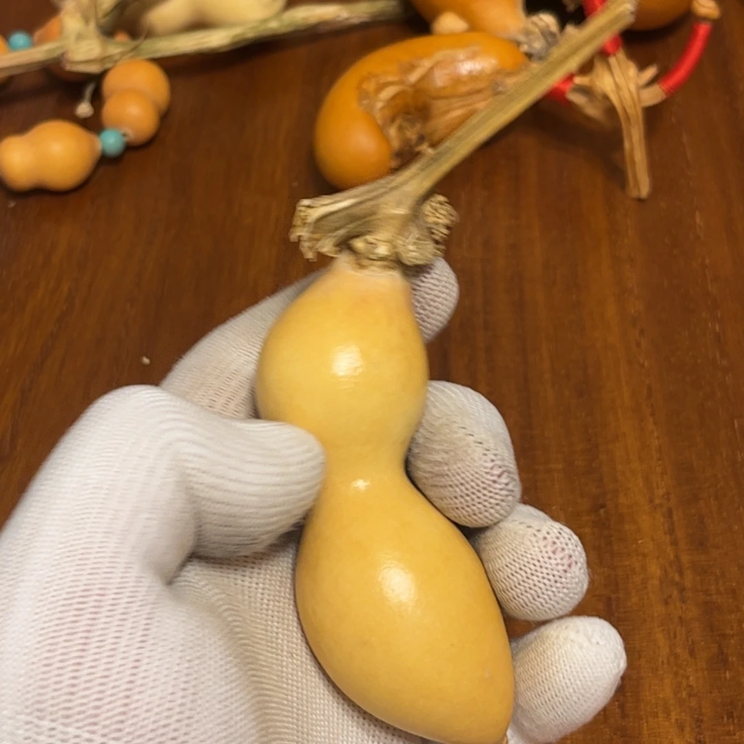 红***杉文玩葫芦吊坠项链