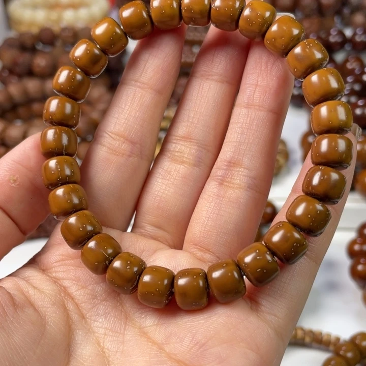 紫金鼠手串初****嘴9×8实心老型练手瑕疵款