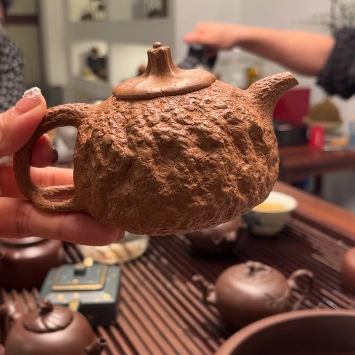 紫砂茶壶无***琴紫砂 原矿泥料