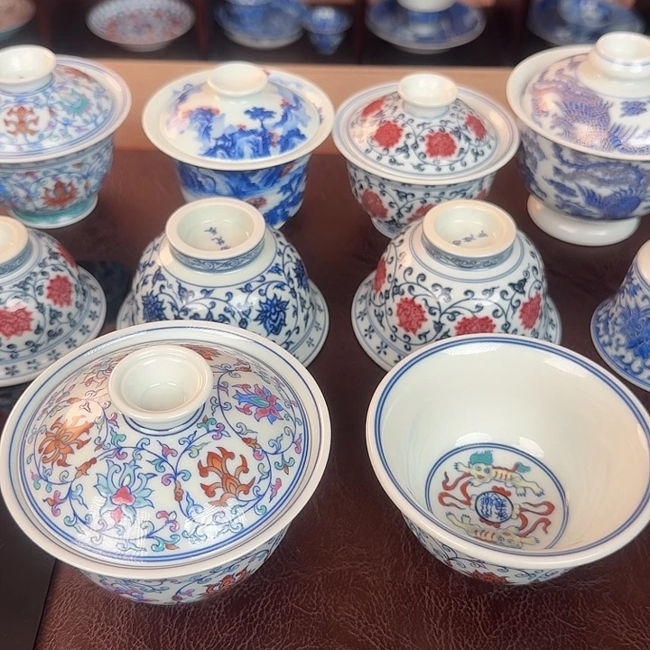 景德镇陶瓷手绘作品