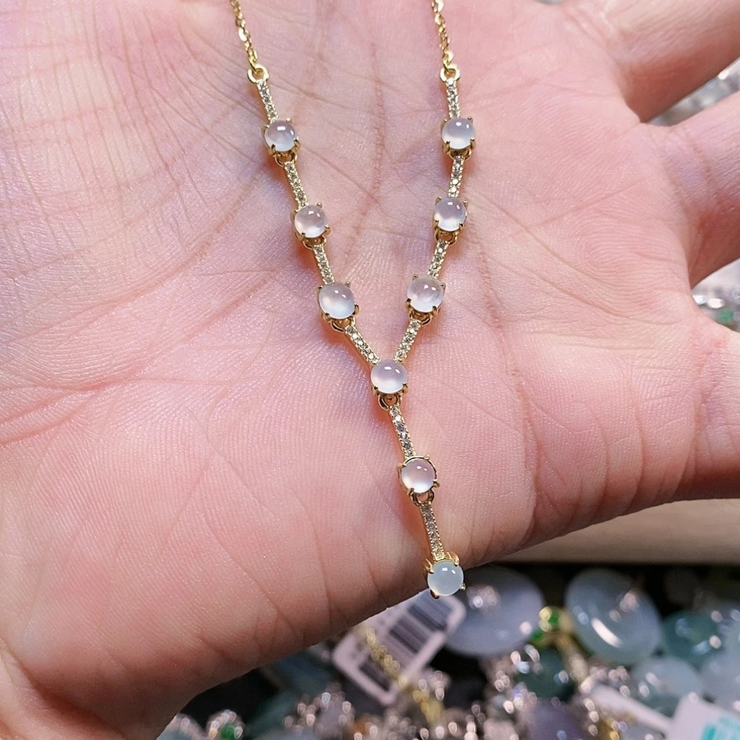 翡翠银S925镶嵌戒指