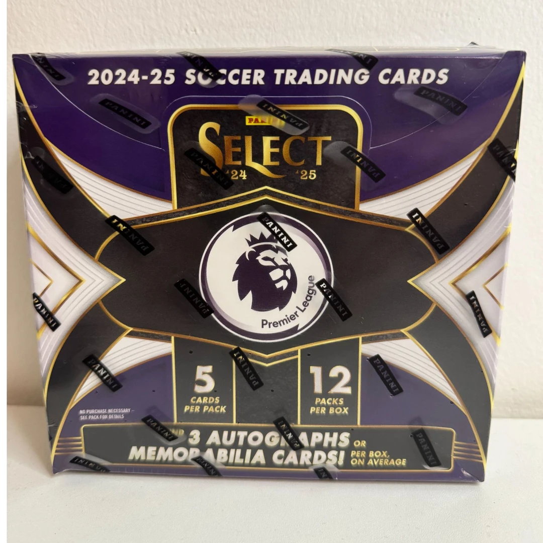 24-25 SELECT 英超 足球球星卡 Hobby盒（代拆）