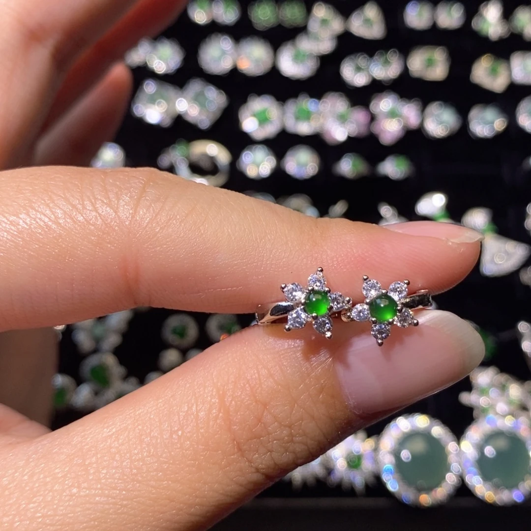 翡翠未镶嵌颈饰天然