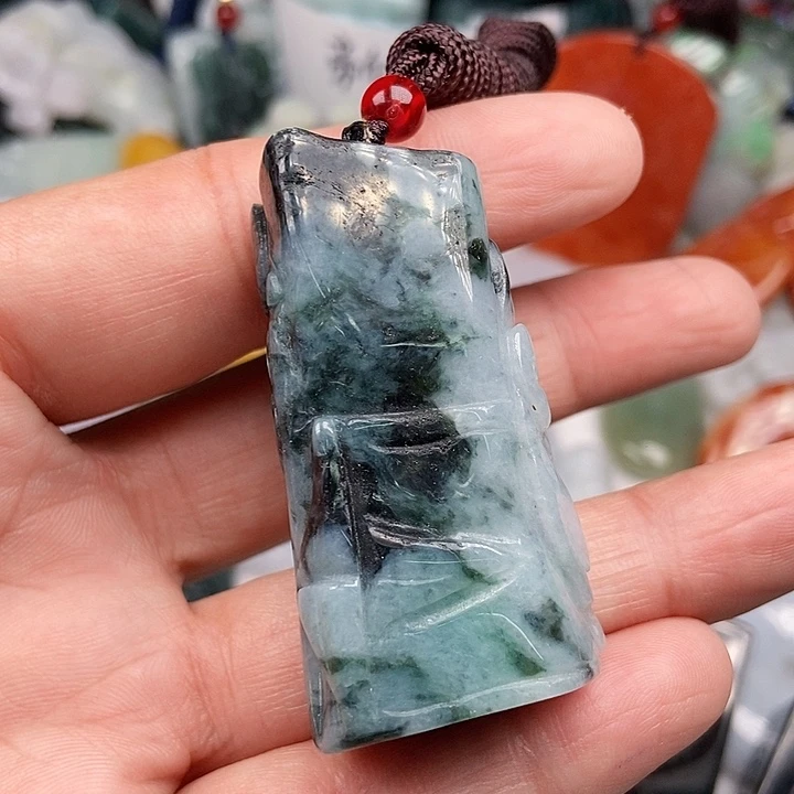 未镶嵌挂件翡翠翡翠