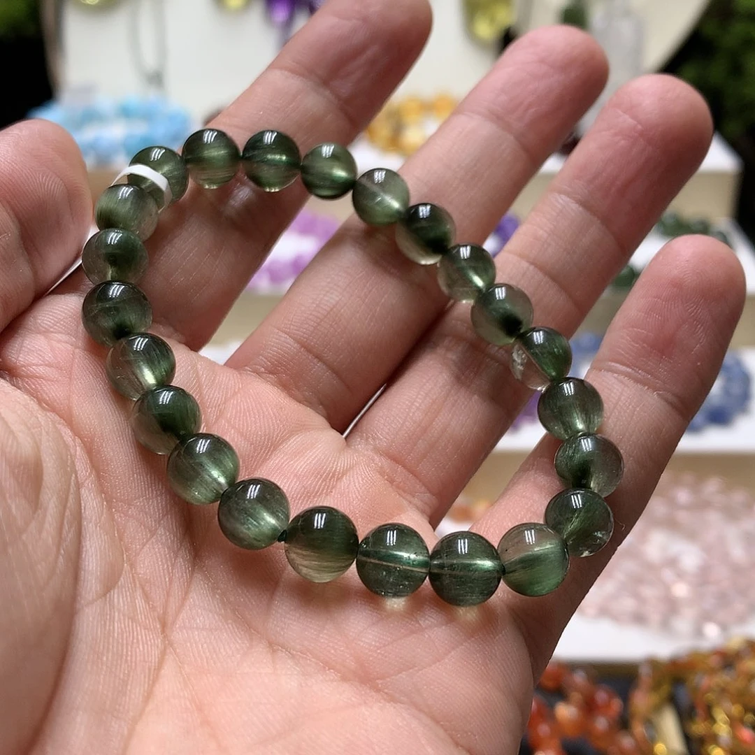 水晶手链未镶嵌兔毛