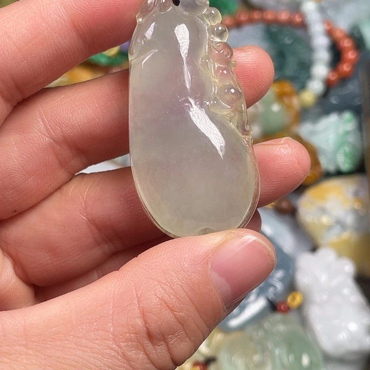 翡翠未镶嵌颈饰天然翡翠