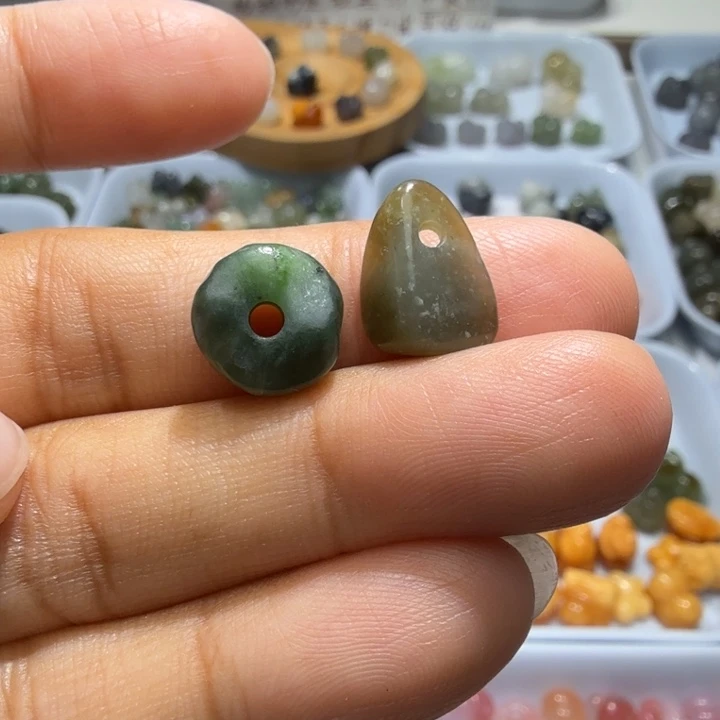 和田玉未镶嵌珠宝半成品