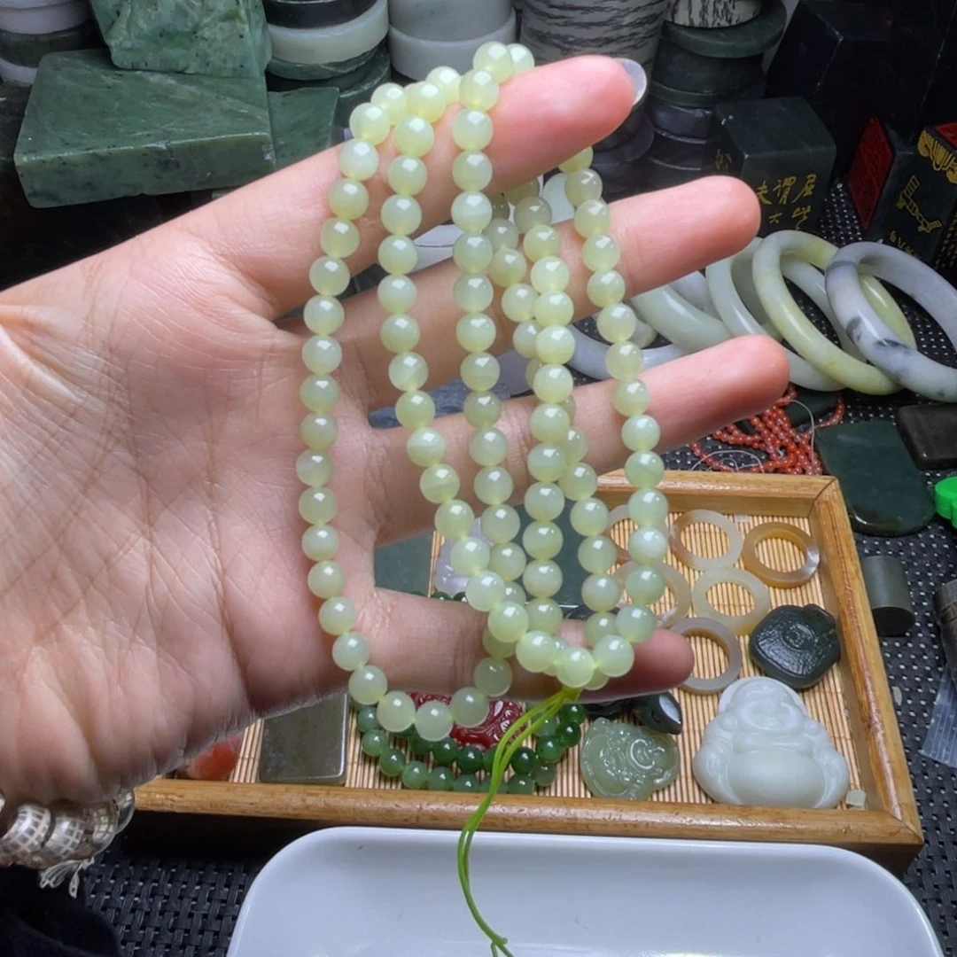 未镶嵌和田玉珠宝半成品