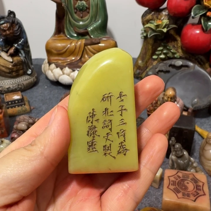 平***心石材手工艺品摆件