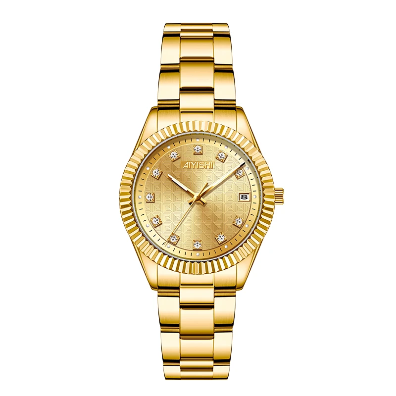 瑞士注册品牌AIYISHI全新未使用 时尚女士腕表-2060-AX