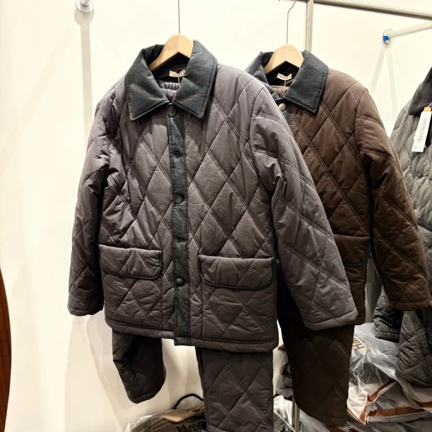 男士原创   三层夹棉睡衣家居服