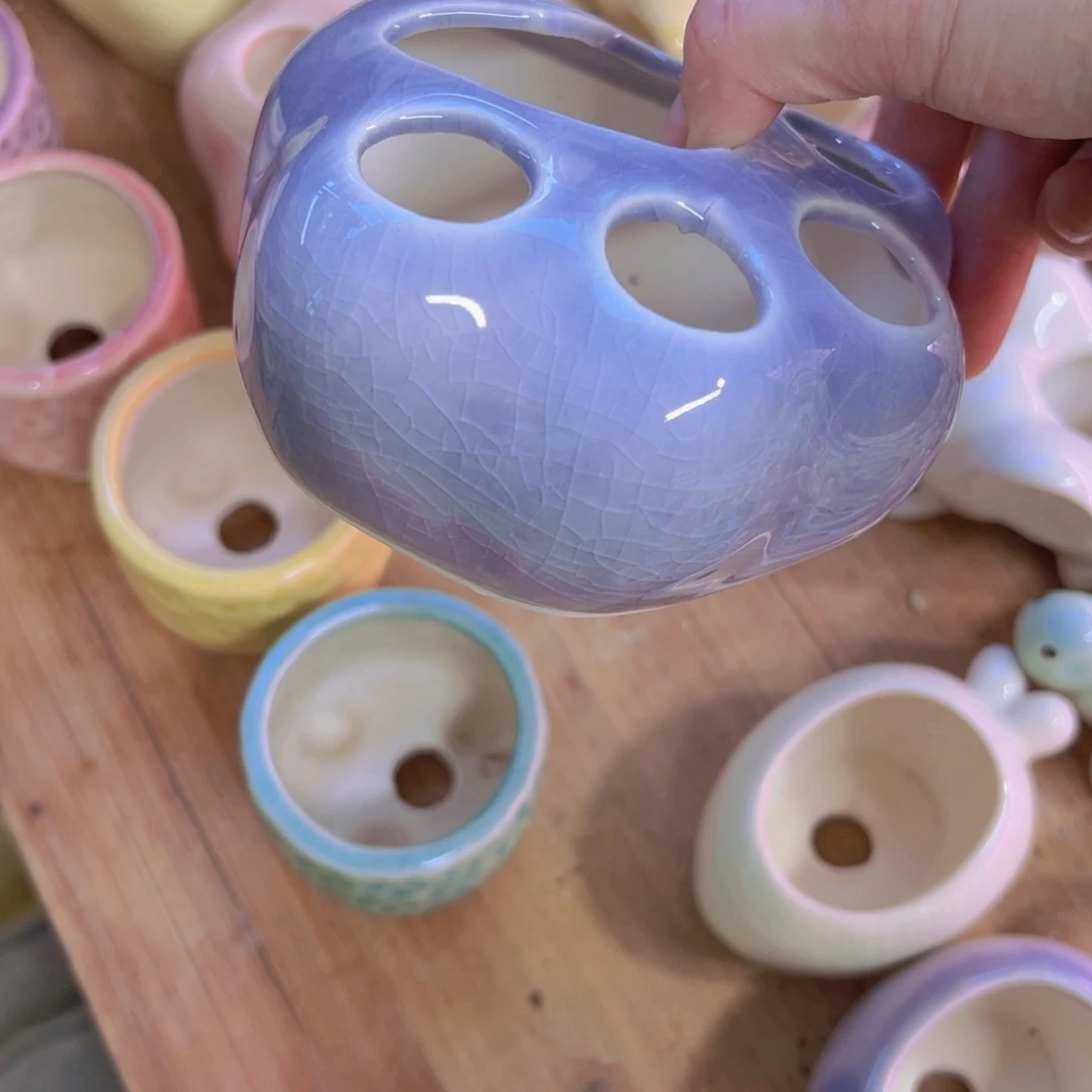 陶瓷花盆当场凑满12包邮