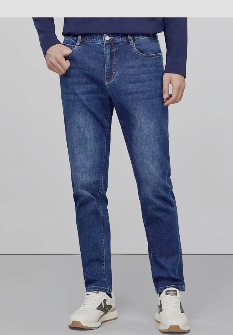 夏季薄款弹力百搭休闲牛仔裤3141