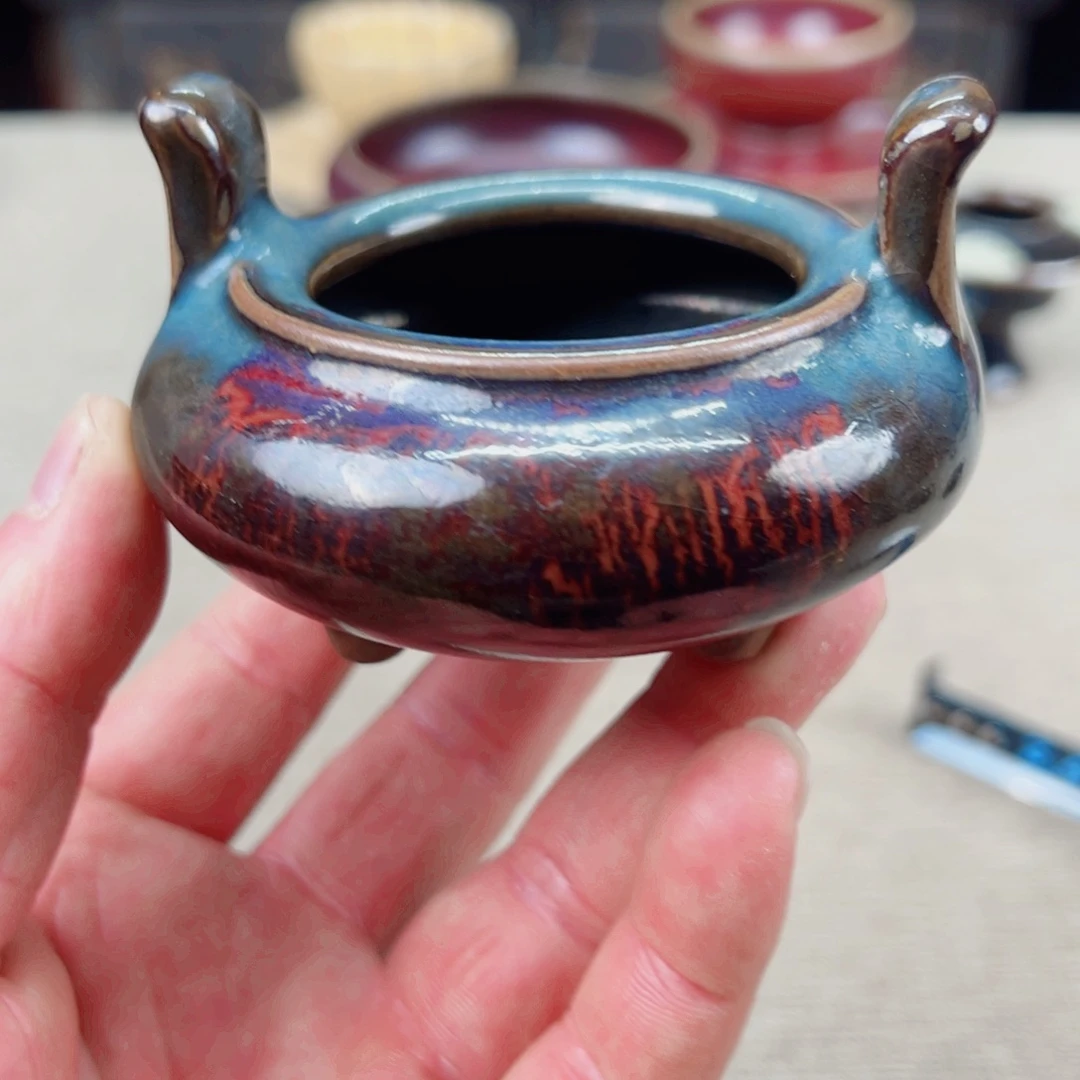 瓷片正能量陶瓷艺术品